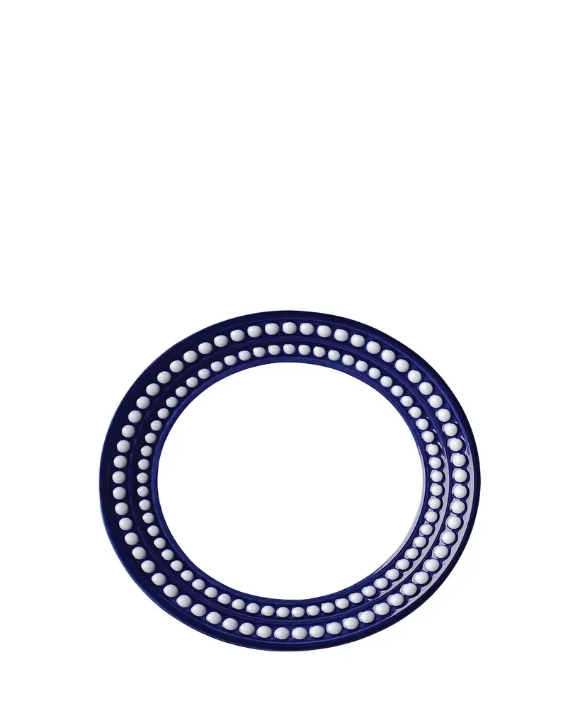 L'Objet Perlee Bleu Bread & Butter Plate