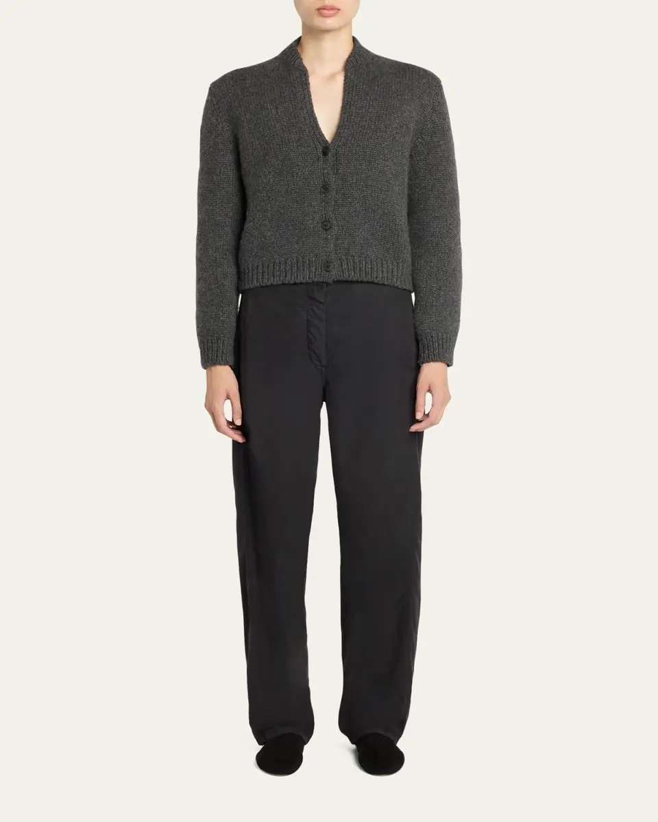 The Row Bayou Cotton Toile Barrel-Leg Pants | Thumbnail 2