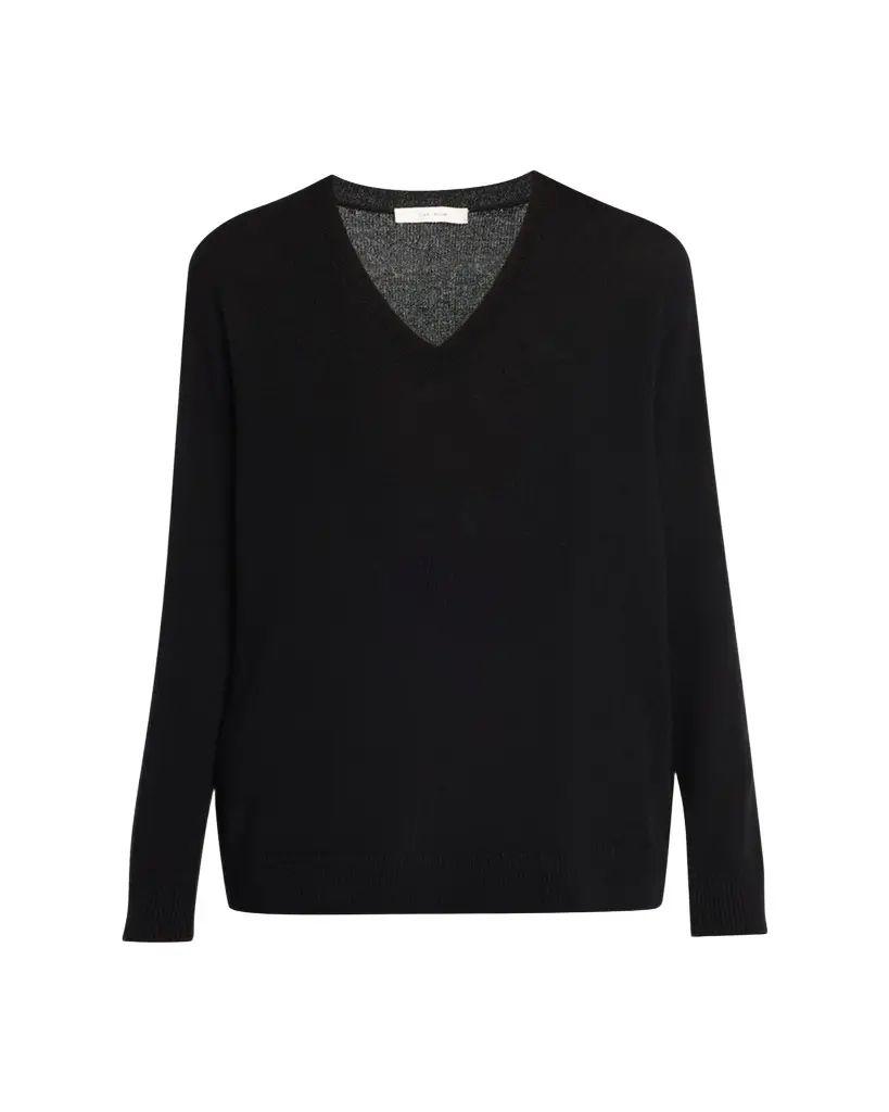 The Row Phora Lightweight Cashmere V-Neck Sweater | Image 1 The Row Phora Lightweight Cashmere V-Neck Sweater | Image 1