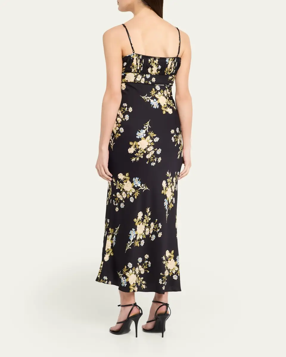 Veronica Beard Kieren Floral Slip Dress | Thumbnail 3 Veronica Beard Kieren Floral Slip Dress | Thumbnail 3