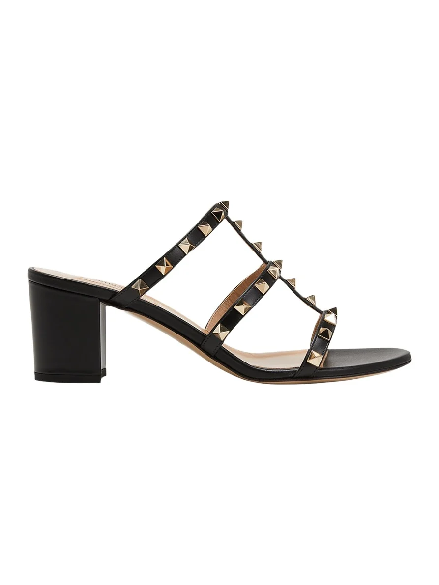 Rockstud Caged 60mm Slide Sandals Rockstud Caged 60mm Slide Sandals
