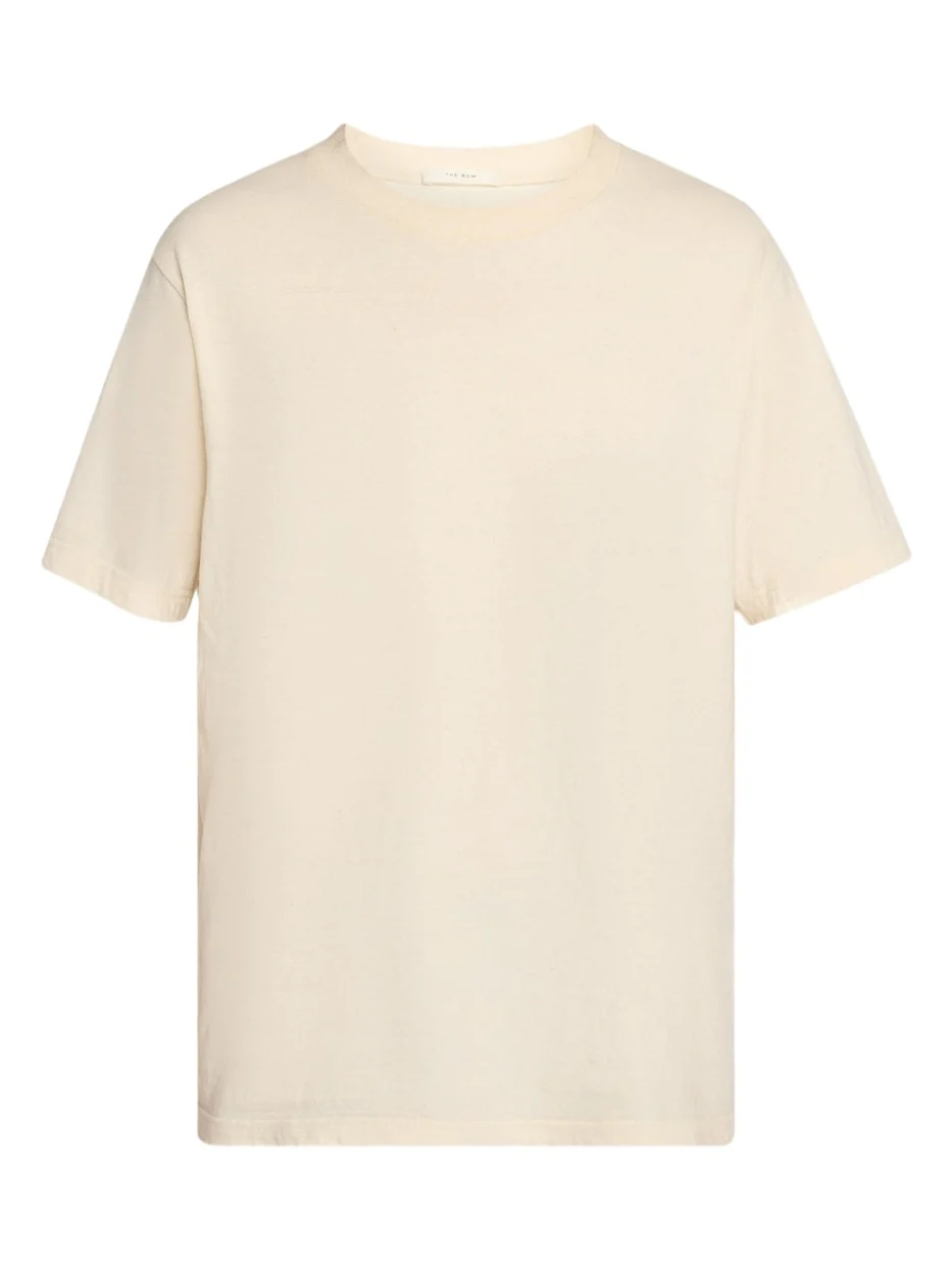 The Row Men's Maiko Cotton Jersey Crewneck T-Shirt