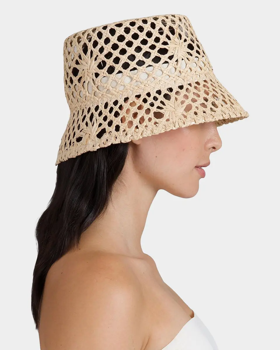 Eugenia Kim Jonah Open-Weave Bucket Hat | Thumbnail 4 Eugenia Kim Jonah Open-Weave Bucket Hat | Thumbnail 4