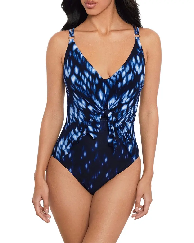Magicsuit Indio Saki Tie-Waist One-Piece Swimsuit