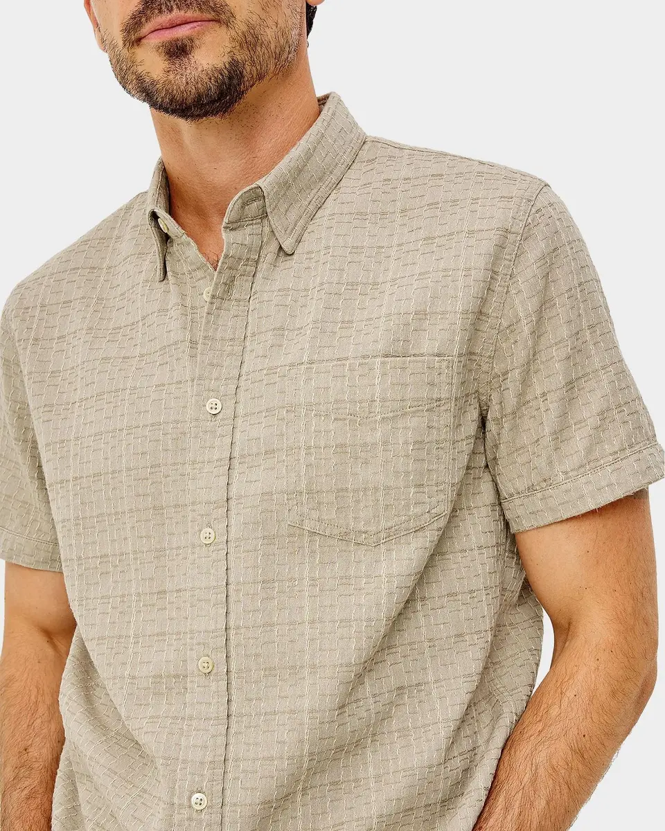 RAILS Men's Gavin Linen-Blend Shirt | Thumbnail 5 RAILS Men's Gavin Linen-Blend Shirt | Thumbnail 5