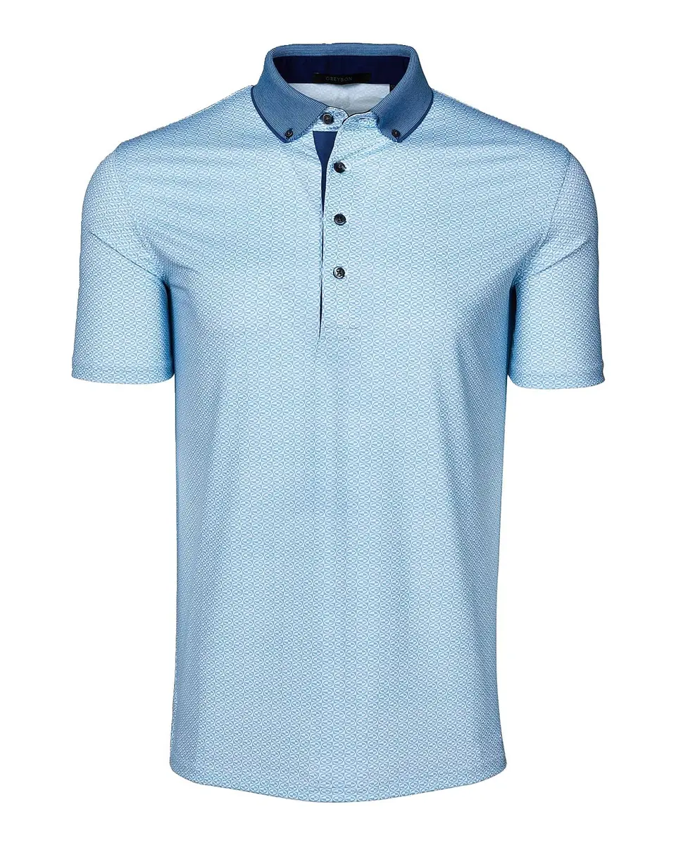 Greyson Guardian Printed Polo Shirt | Thumbnail 3
