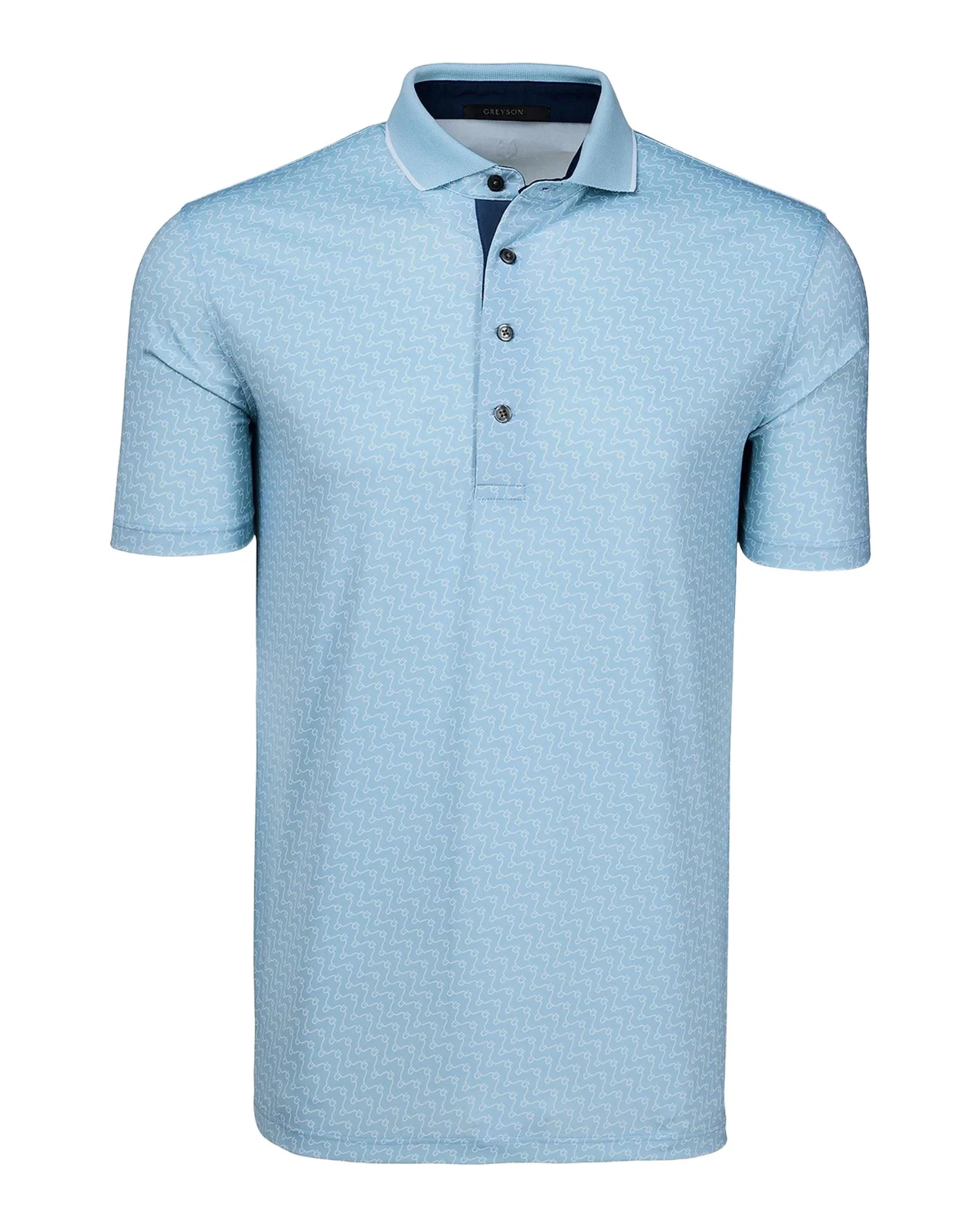 Men's Rogue River Connected G Wave Polo Shirt Men's Rogue River Connected G Wave Polo Shirt