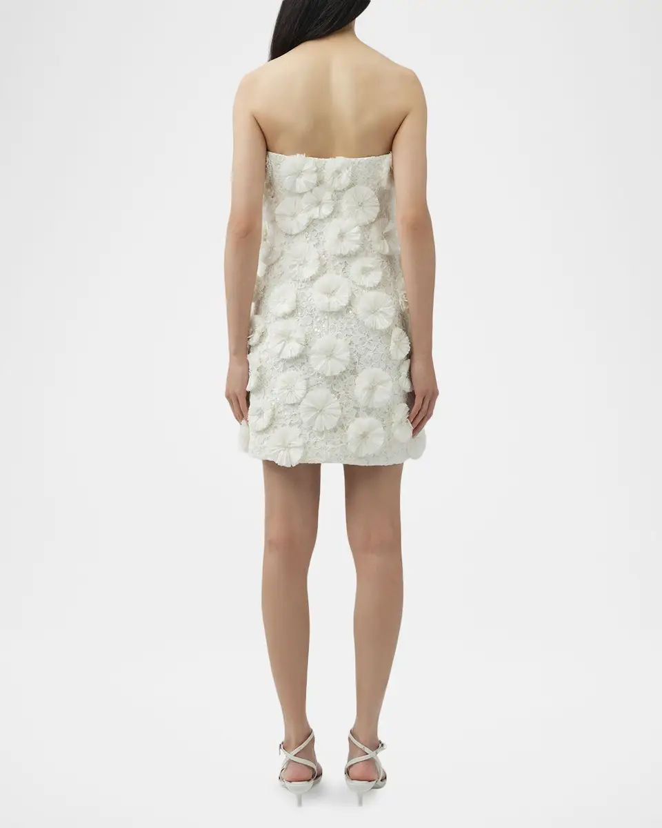 Simkhai Holland Floral Strapless Mini Dress | Thumbnail 3 Simkhai Holland Floral Strapless Mini Dress | Thumbnail 3