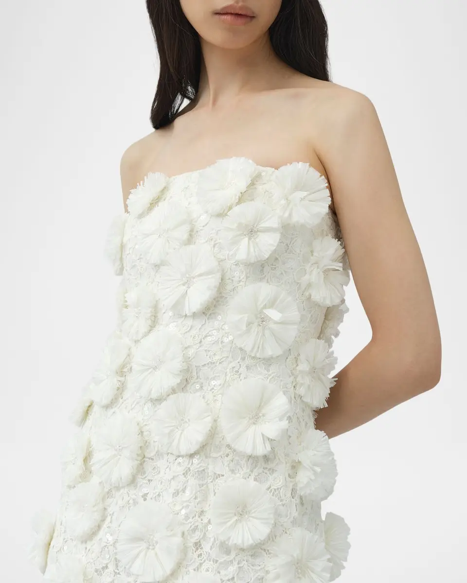Simkhai Holland Floral Strapless Mini Dress | Thumbnail 5 Simkhai Holland Floral Strapless Mini Dress | Thumbnail 5