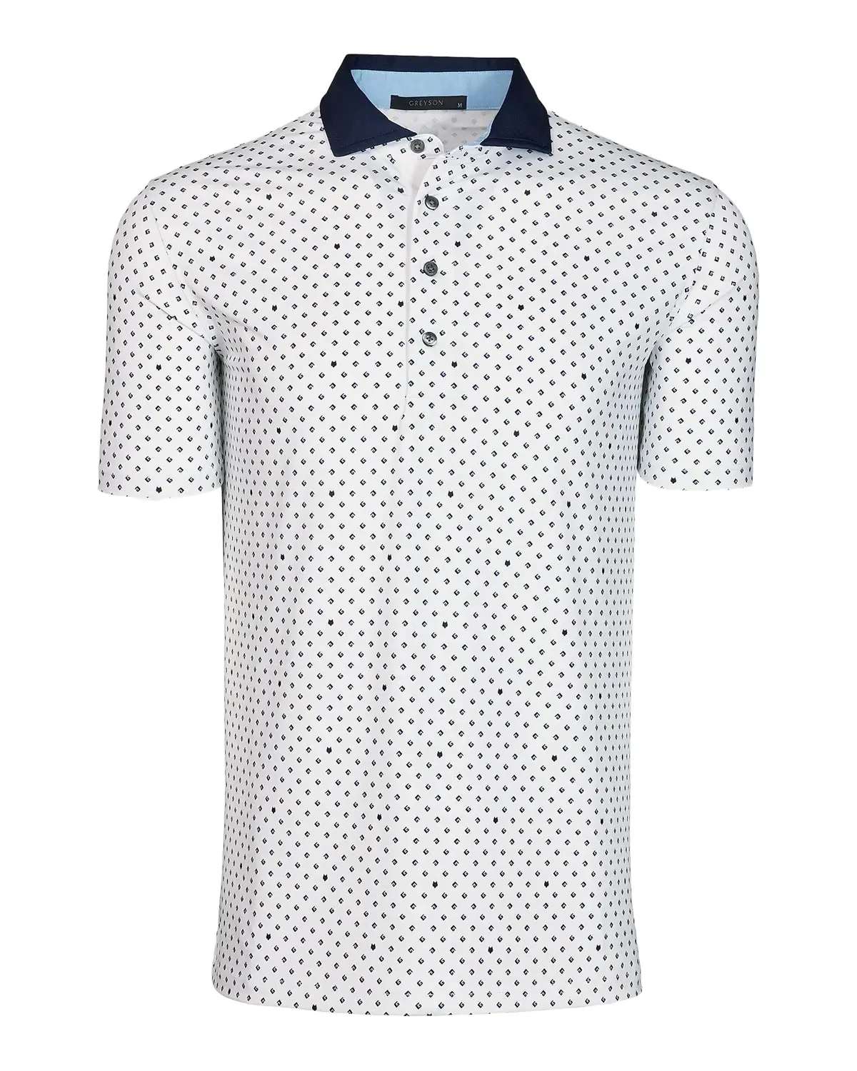 Greyson Men's G Squared Printed Polo Shirt