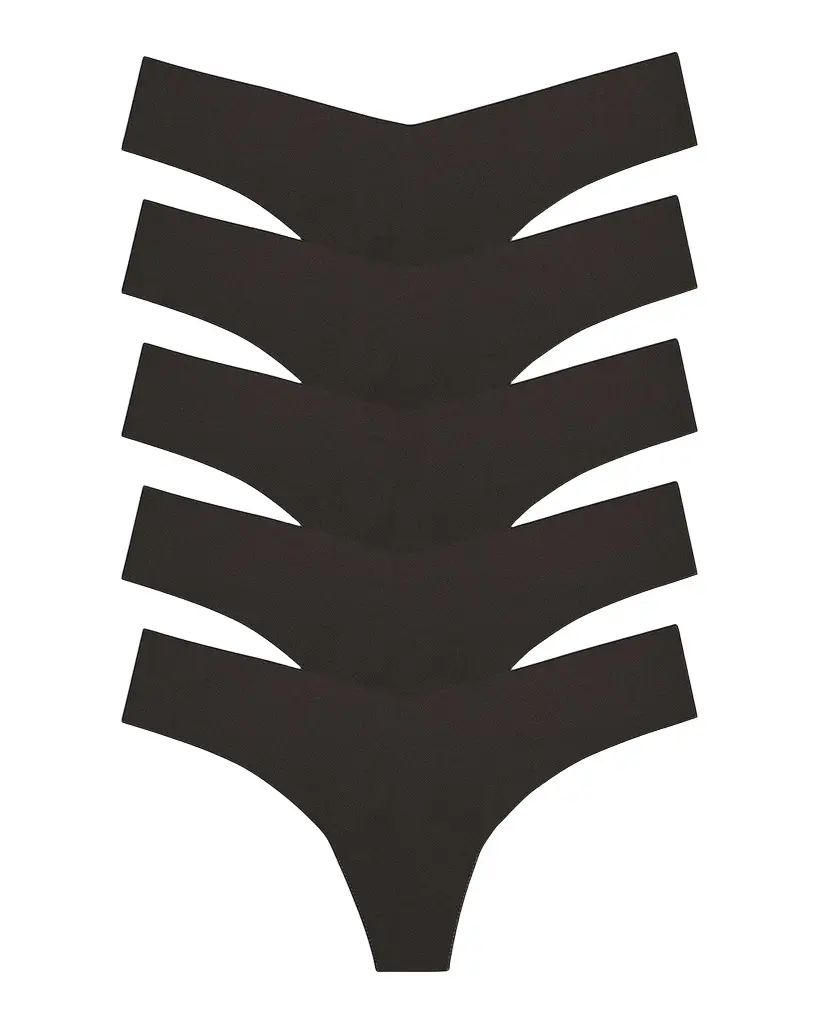Commando Microfiber 5-Pack Thong Set | Image 1 Commando Microfiber 5-Pack Thong Set | Image 1