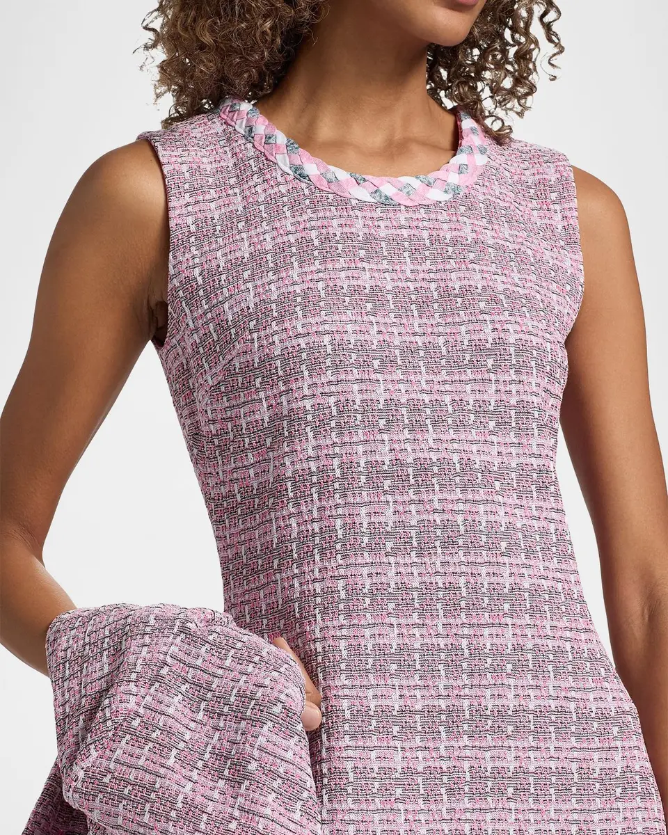 Misook Tweed Knit Sheath Minidress | Thumbnail 5 Misook Tweed Knit Sheath Minidress | Thumbnail 5