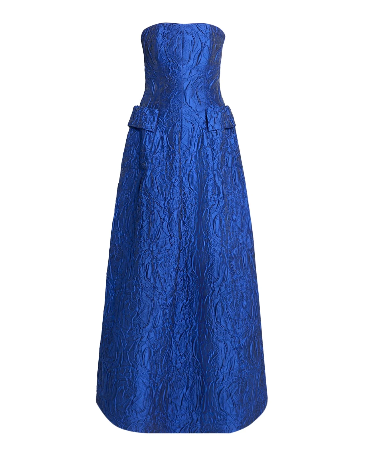 Strapless Poiret Rose Jacquard Pocket Gown Strapless Poiret Rose Jacquard Pocket Gown