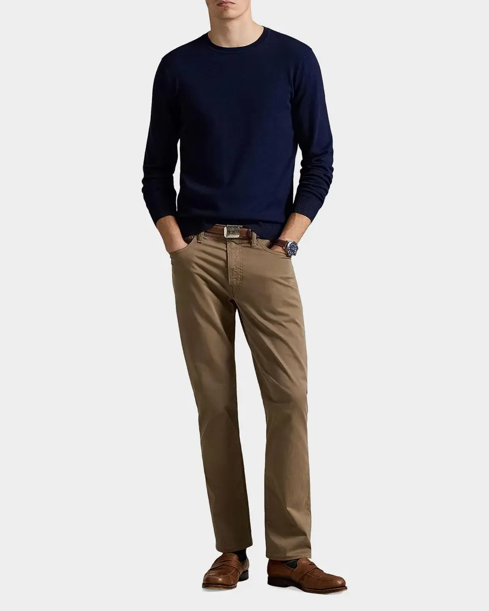 Polo Ralph Lauren Men's Cotton Knit Sweater | Thumbnail 2 Polo Ralph Lauren Men's Cotton Knit Sweater | Thumbnail 2