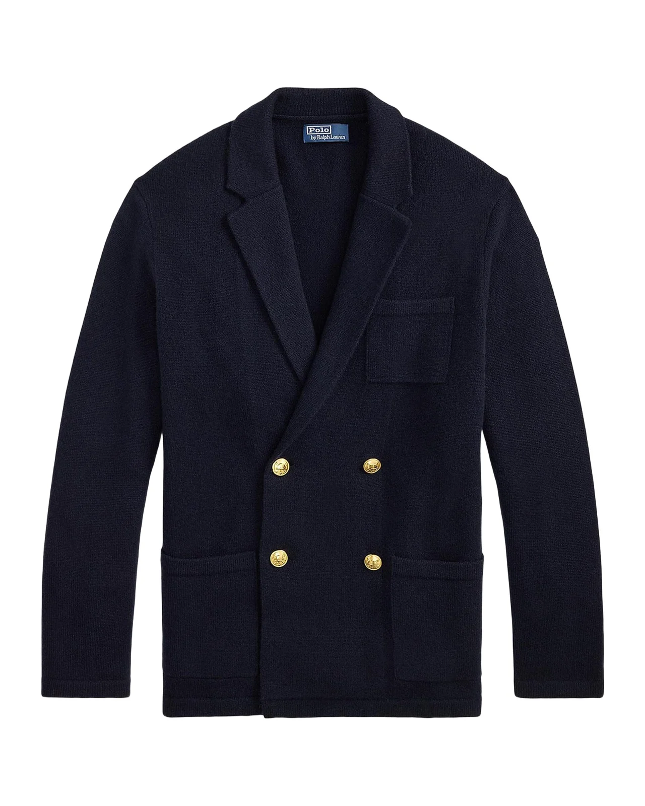 Men's Aviator Cashmere Double-Breasted Blazer Men's Aviator Cashmere Double-Breasted Blazer