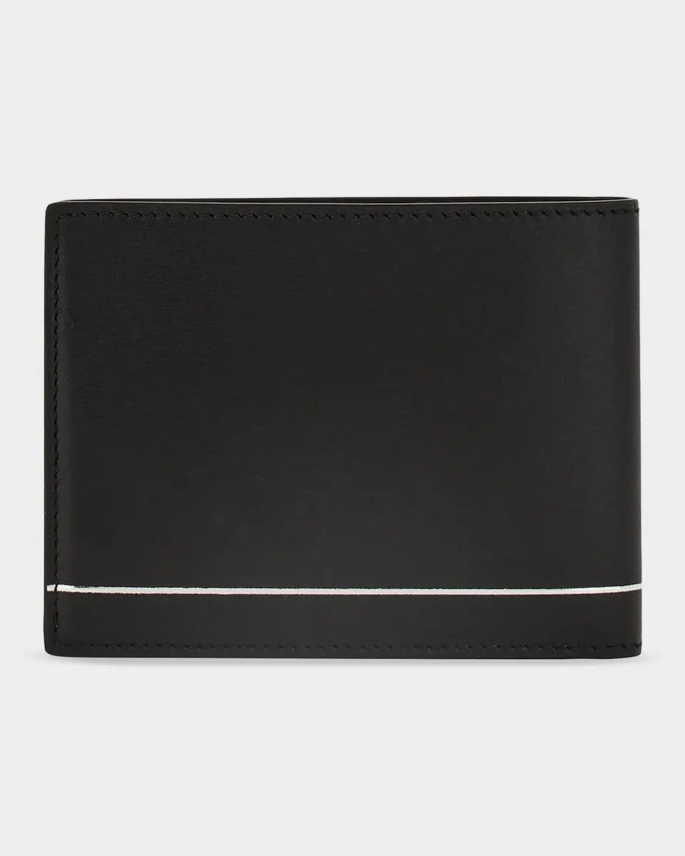 Ferragamo Men's Micro Gancini Leather Wallet | Thumbnail 3 Ferragamo Men's Micro Gancini Leather Wallet | Thumbnail 3