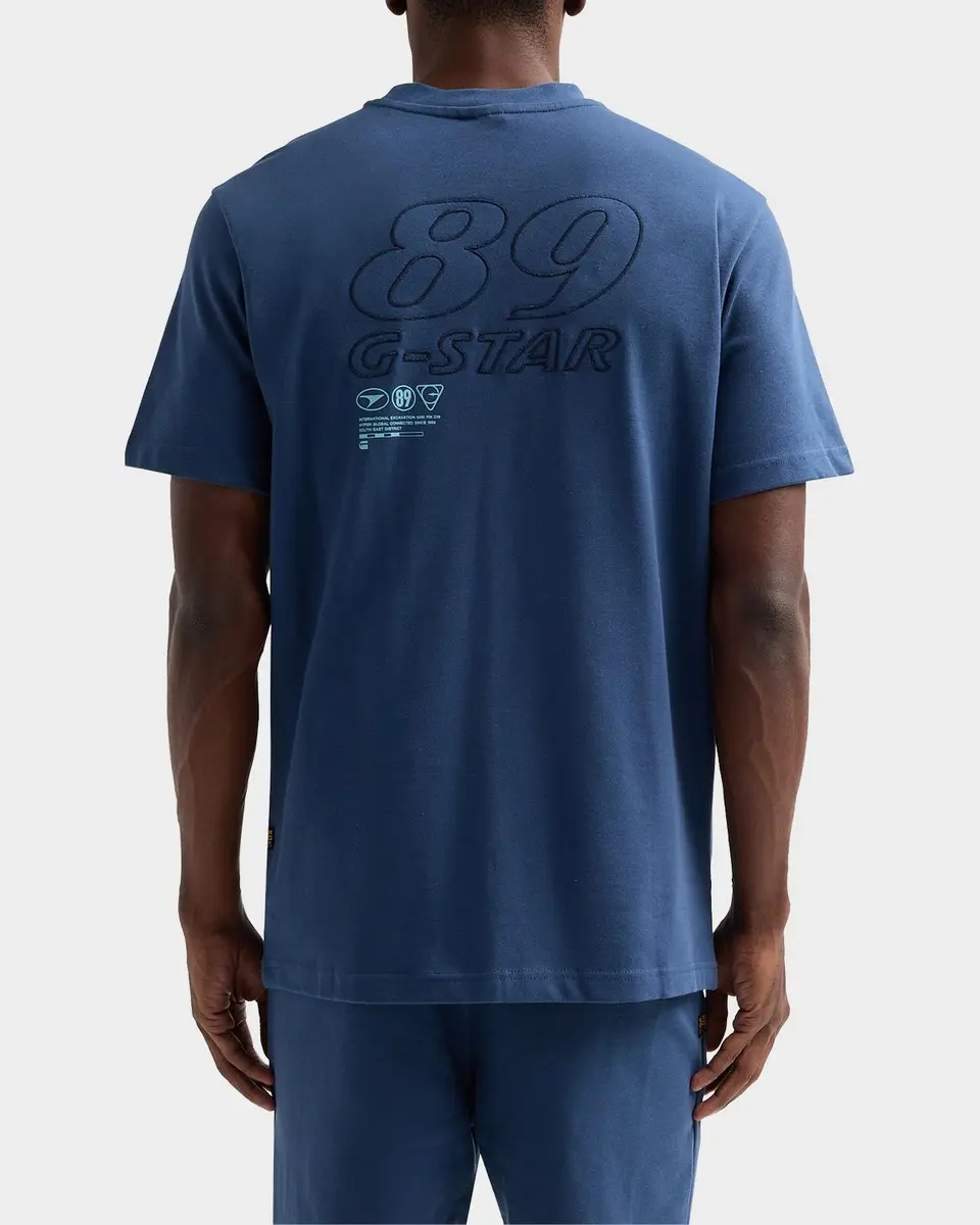 G-Star Logo-Embroidered Cotton T-Shirt | Thumbnail 3