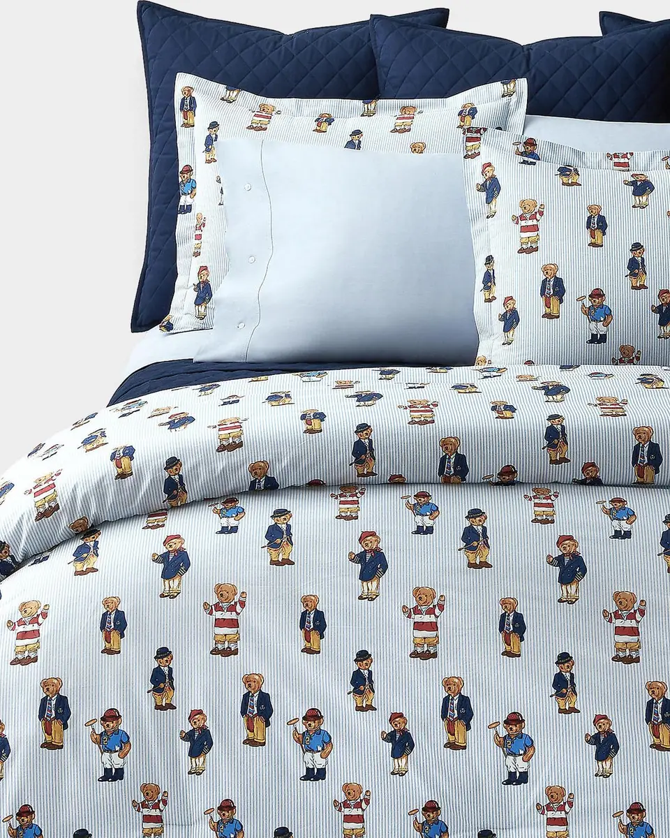 Ralph Lauren Home Teddy Bear Stripe 3-Piece Comforter Set | Thumbnail 2 Ralph Lauren Home Teddy Bear Stripe 3-Piece Comforter Set | Thumbnail 2