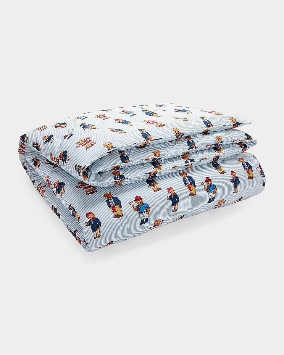 Ralph Lauren Home Teddy Bear Stripe 3-Piece Comforter Set | Thumbnail 3 Ralph Lauren Home Teddy Bear Stripe 3-Piece Comforter Set | Thumbnail 3