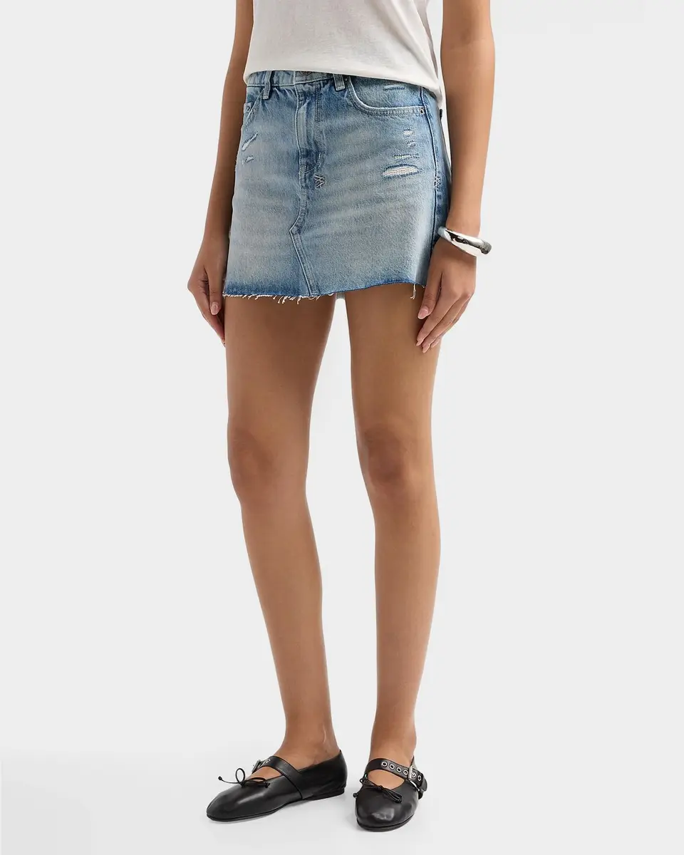 Ksubi Higher Than Heaven Manhattan Denim Mini Skirt | Thumbnail 4 Ksubi Higher Than Heaven Manhattan Denim Mini Skirt | Thumbnail 4