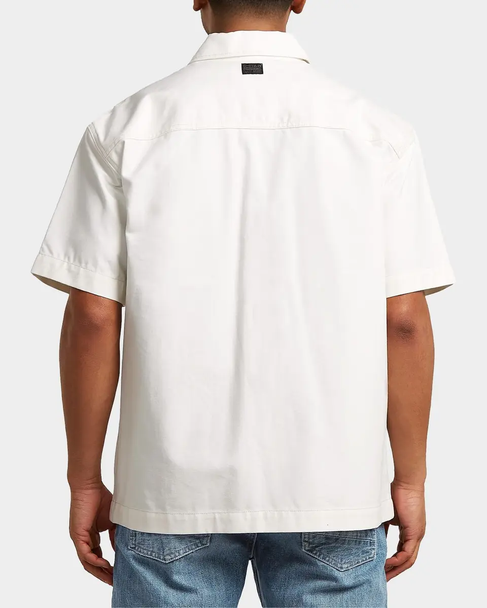 G-Star Men's Bowling Cotton Short-Sleeve Shirt | Thumbnail 3 G-Star Men's Bowling Cotton Short-Sleeve Shirt | Thumbnail 3