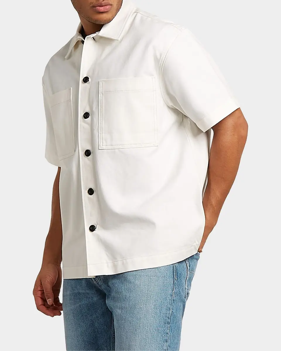 G-Star Men's Bowling Cotton Short-Sleeve Shirt | Thumbnail 7 G-Star Men's Bowling Cotton Short-Sleeve Shirt | Thumbnail 7