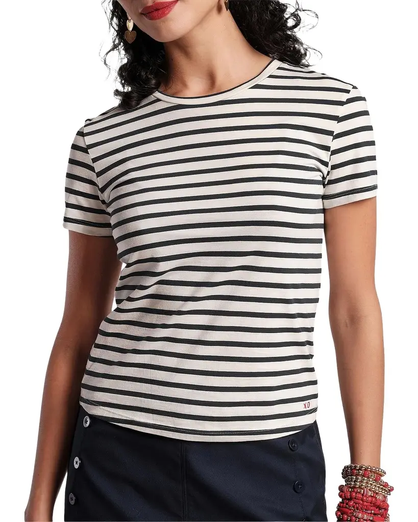 Super Striped Pima Cotton T-Shirt Super Striped Pima Cotton T-Shirt