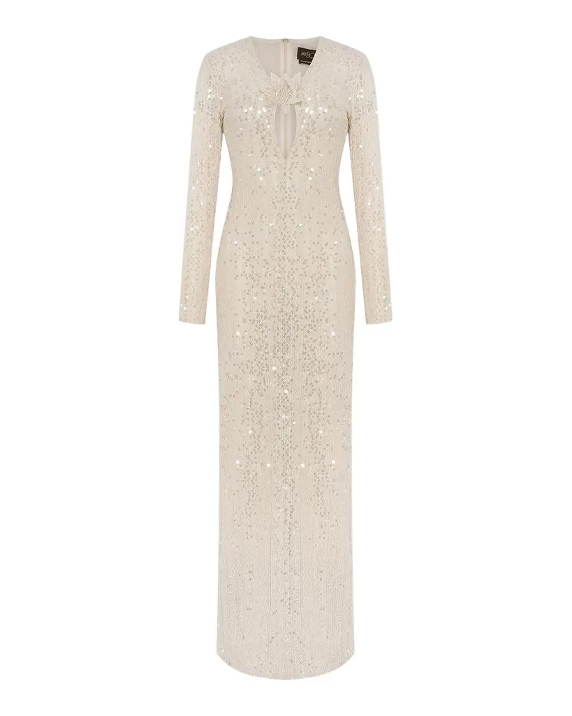 PatBo Iara Crochet Plunge Maxi Dress | Image 1 PatBo Iara Crochet Plunge Maxi Dress | Image 1