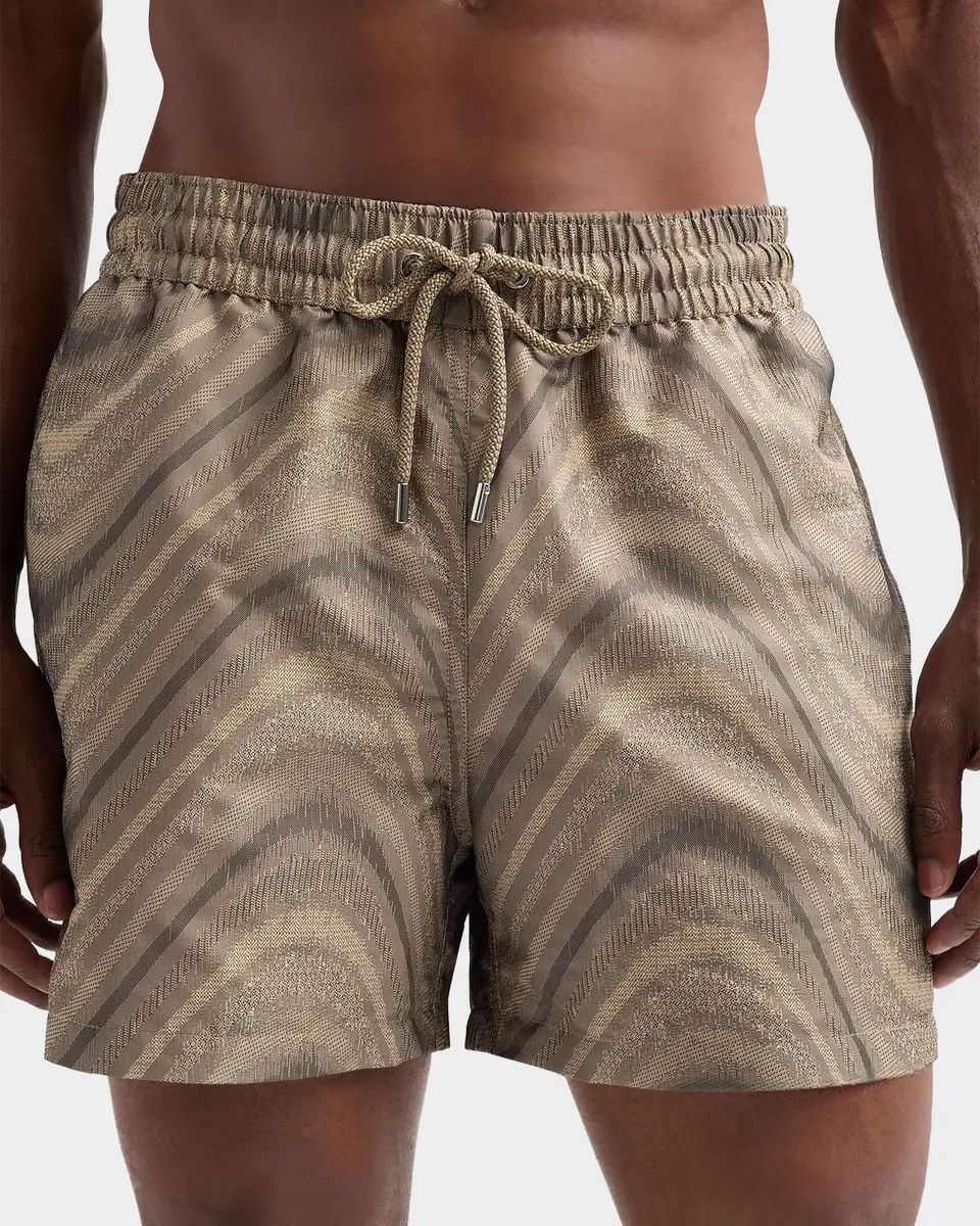 Frescobol Carioca Men's Rio Jacquard Swim Shorts | Thumbnail 4 Frescobol Carioca Men's Rio Jacquard Swim Shorts | Thumbnail 4