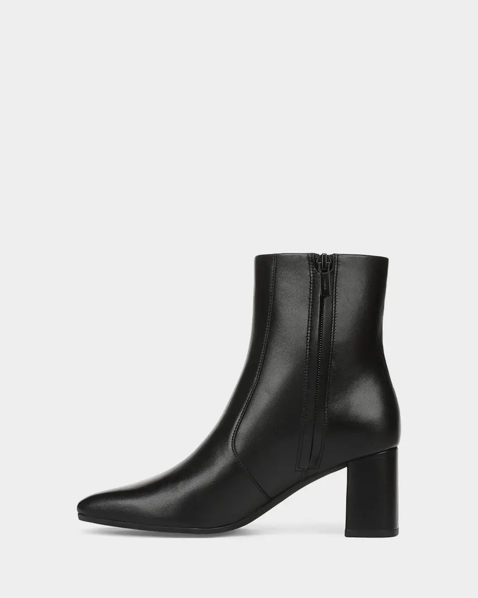 Vince Tegan Leather Ankle Boots | Thumbnail 4 Vince Tegan Leather Ankle Boots | Thumbnail 4