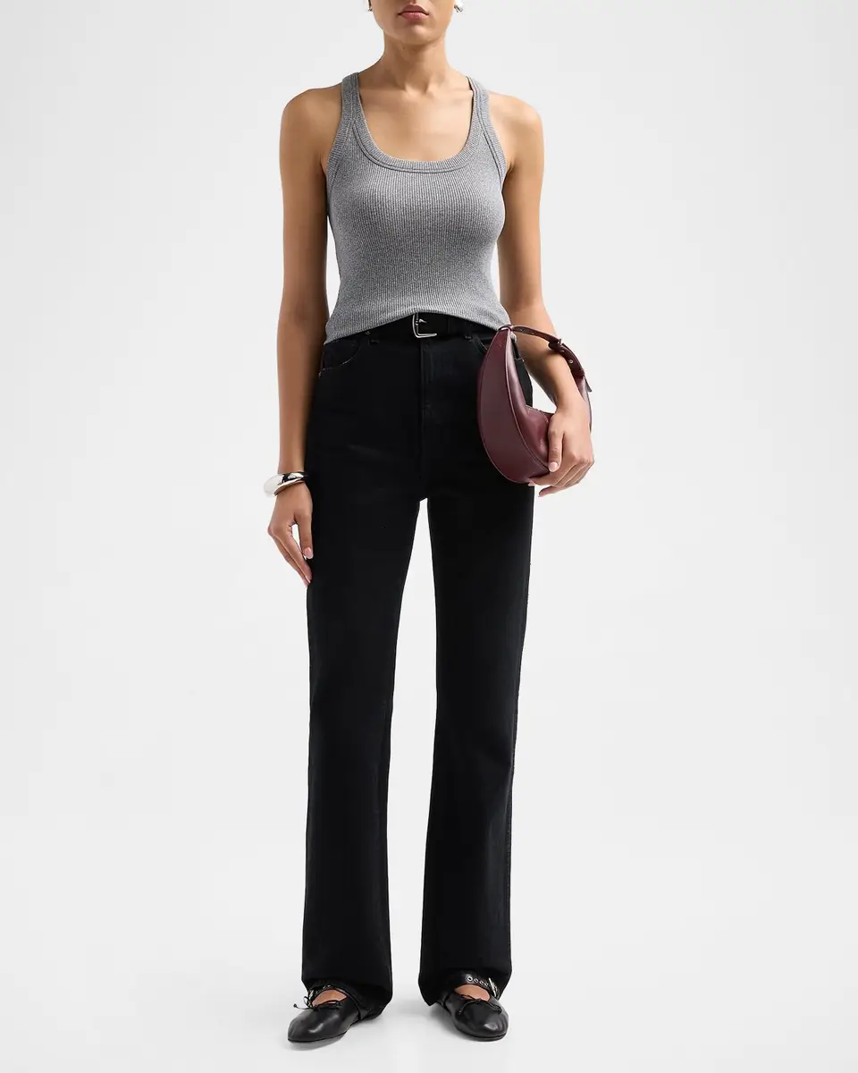 rag & bone The Essential Rib Wide String Tank | Thumbnail 2