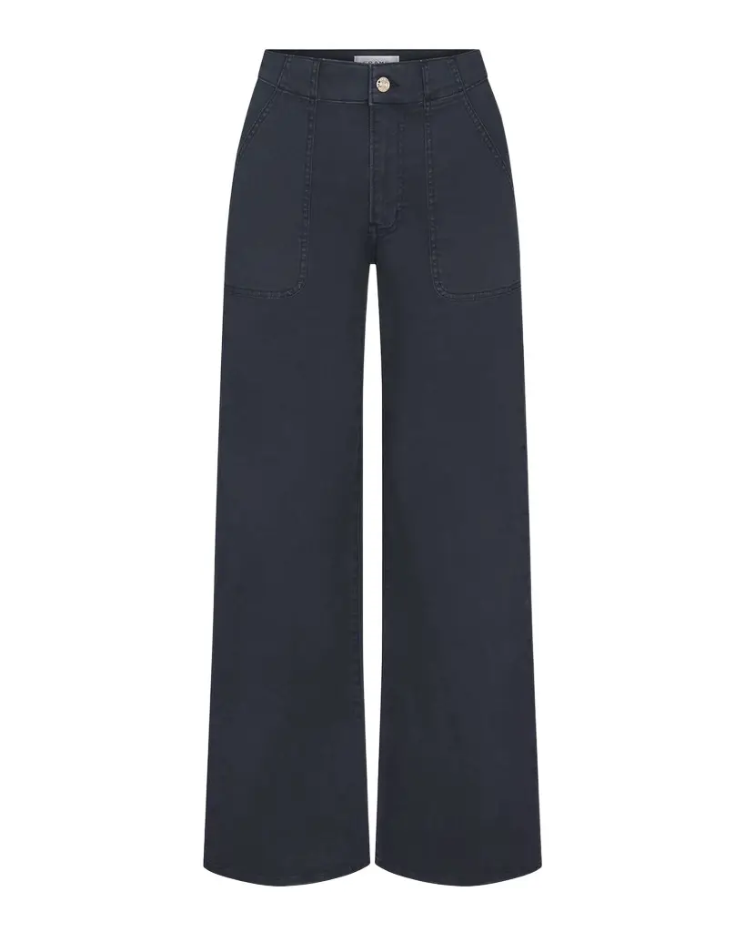 FRAME The Modern Pocket Wide-Leg Pants | Image 1 FRAME The Modern Pocket Wide-Leg Pants | Image 1