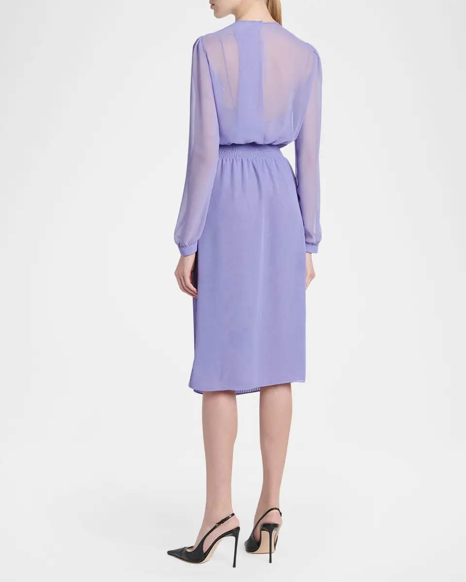 Tom Ford Pervinca Ribbed Midi Dress | Thumbnail 3 Tom Ford Pervinca Ribbed Midi Dress | Thumbnail 3