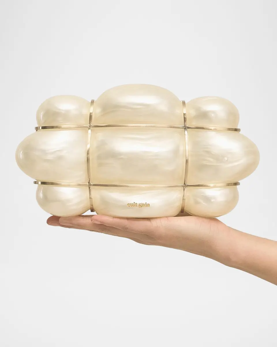 Cult Gaia Bolla Acrylic Clutch | Thumbnail 2 Cult Gaia Bolla Acrylic Clutch | Thumbnail 2