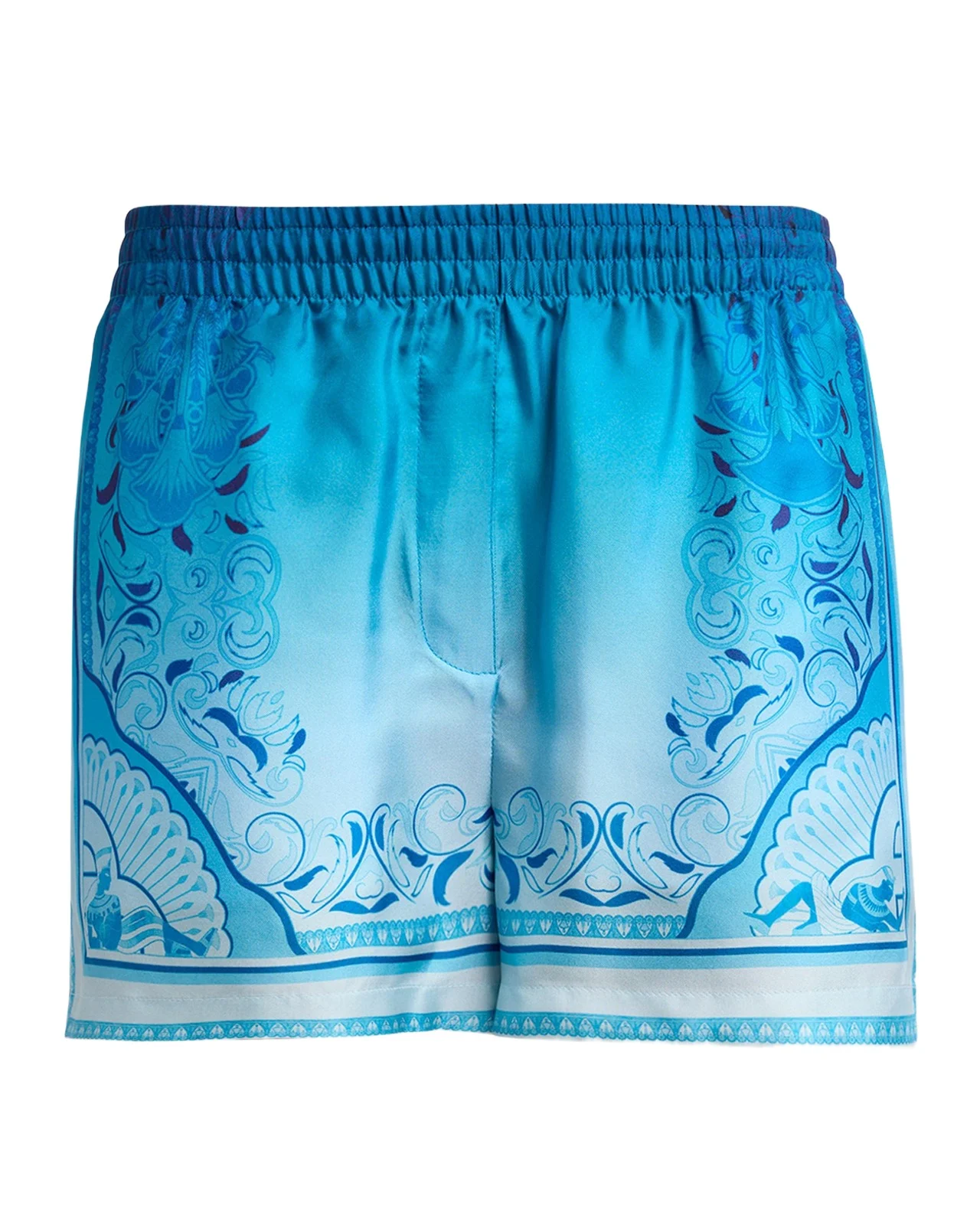 Gradient Egyptian Rug Silk Shorts Gradient Egyptian Rug Silk Shorts