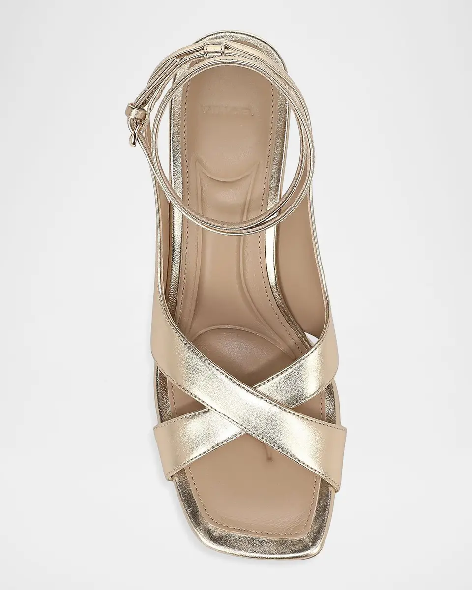 Vince Lola 65MM Leather Strappy Sandals | Thumbnail 4 Vince Lola 65MM Leather Strappy Sandals | Thumbnail 4