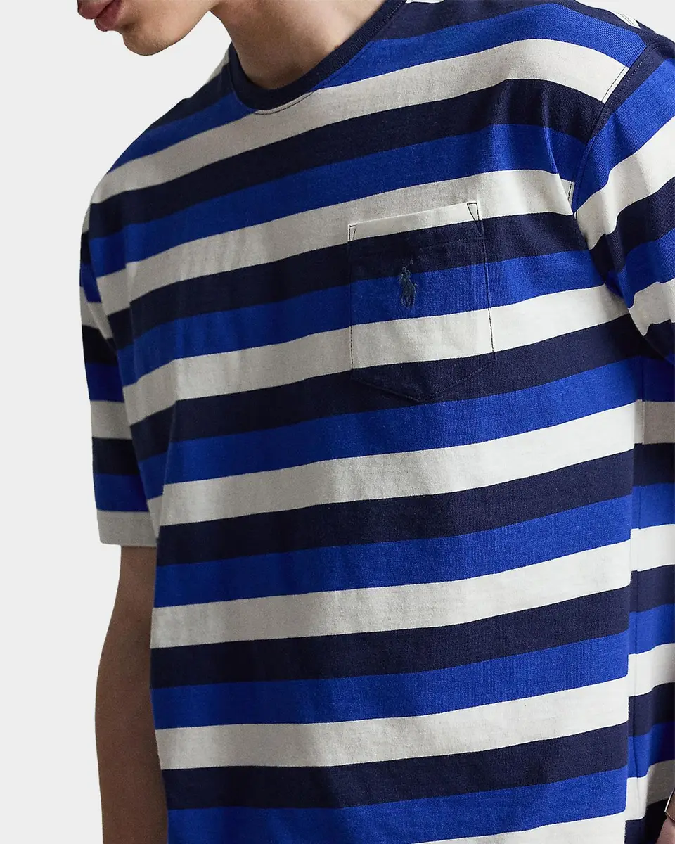Polo Ralph Lauren Men's Striped Cotton T-Shirt | Thumbnail 5