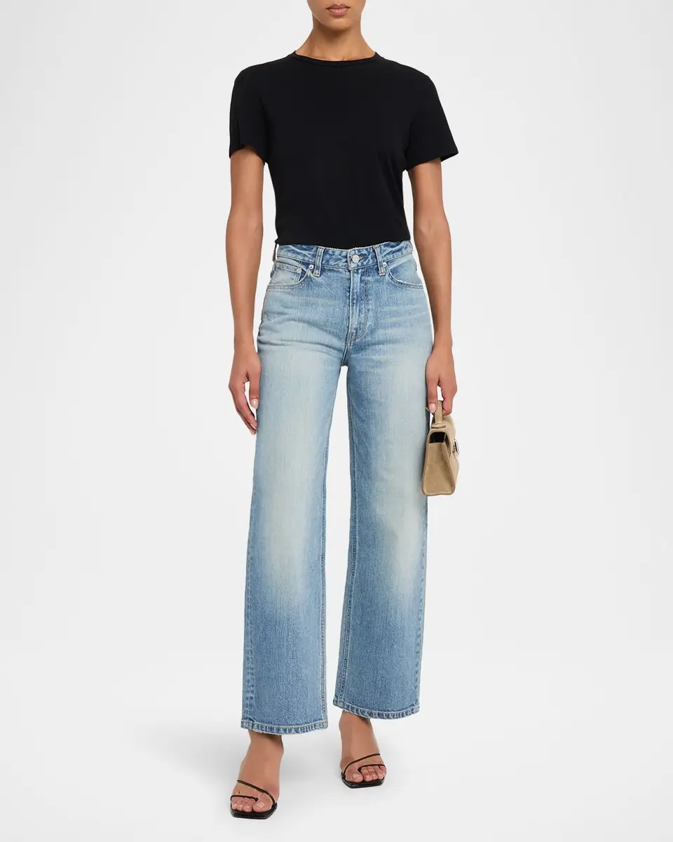 Moussy Vintage Idabel ID Mid-Rise Straight-Fit Jeans | Thumbnail 2 Moussy Vintage Idabel ID Mid-Rise Straight-Fit Jeans | Thumbnail 2