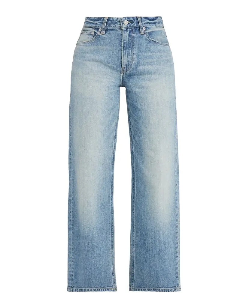 Moussy Vintage Idabel ID Mid-Rise Straight-Fit Jeans