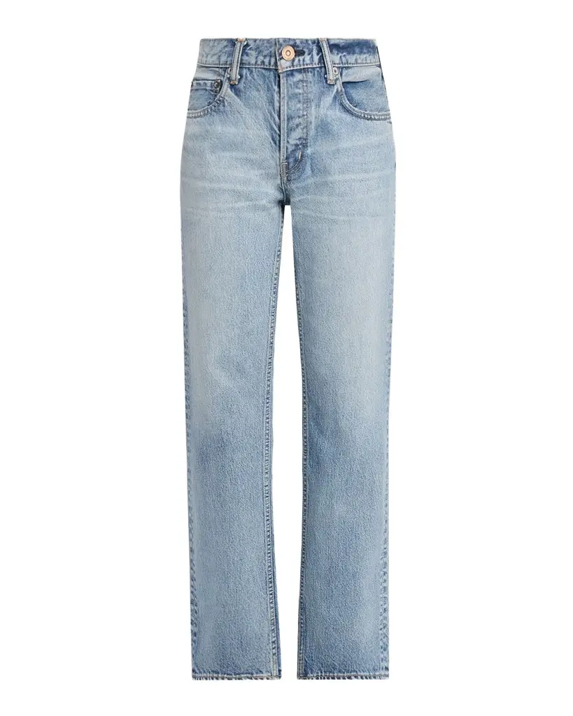 Moussy Vintage Straight Low-Rise Cropped Jeans | Image 1 Moussy Vintage Straight Low-Rise Cropped Jeans | Image 1