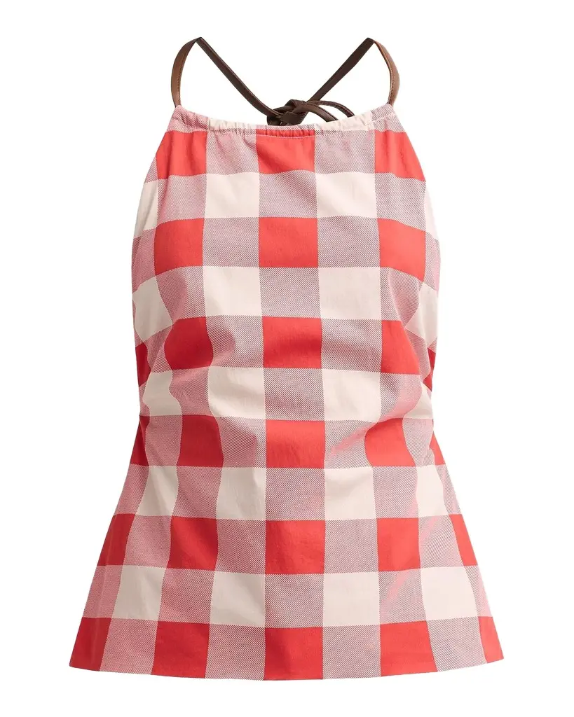 SEROYA Deza Check Halter Top | Image 1 SEROYA Deza Check Halter Top | Image 1