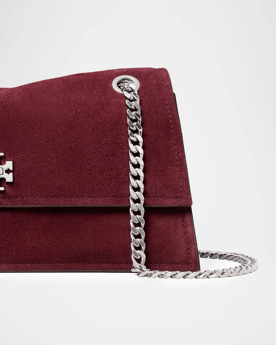 Tory Burch Kira Turnlock Suede Convertible Shoulder Bag | Thumbnail 4 Tory Burch Kira Turnlock Suede Convertible Shoulder Bag | Thumbnail 4