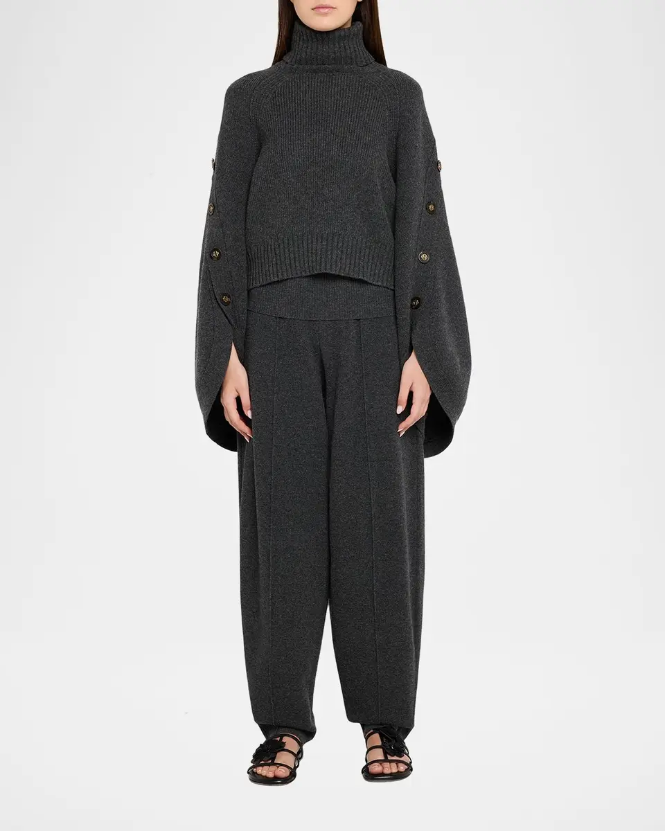 Zimmermann Valiant Knit Barrel-Leg Pants | Thumbnail 2 Zimmermann Valiant Knit Barrel-Leg Pants | Thumbnail 2