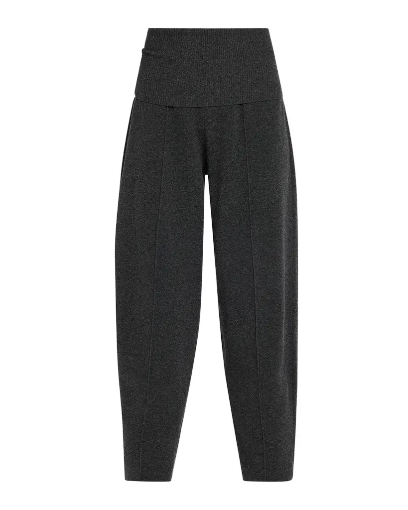 Zimmermann Valiant Knit Barrel-Leg Pants | Image 1 Zimmermann Valiant Knit Barrel-Leg Pants | Image 1
