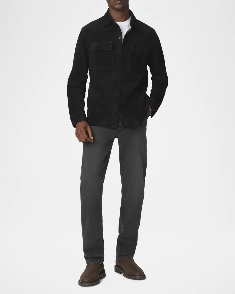 Joe's Jeans Men's Suede Shirt Jacket | Thumbnail 2