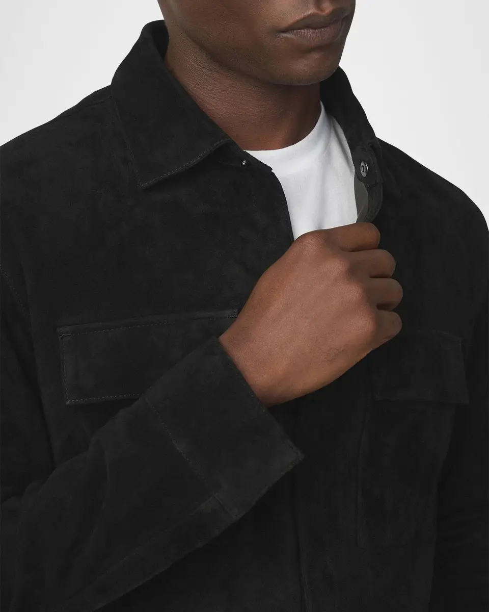 Joe's Jeans Men's Suede Shirt Jacket | Thumbnail 5