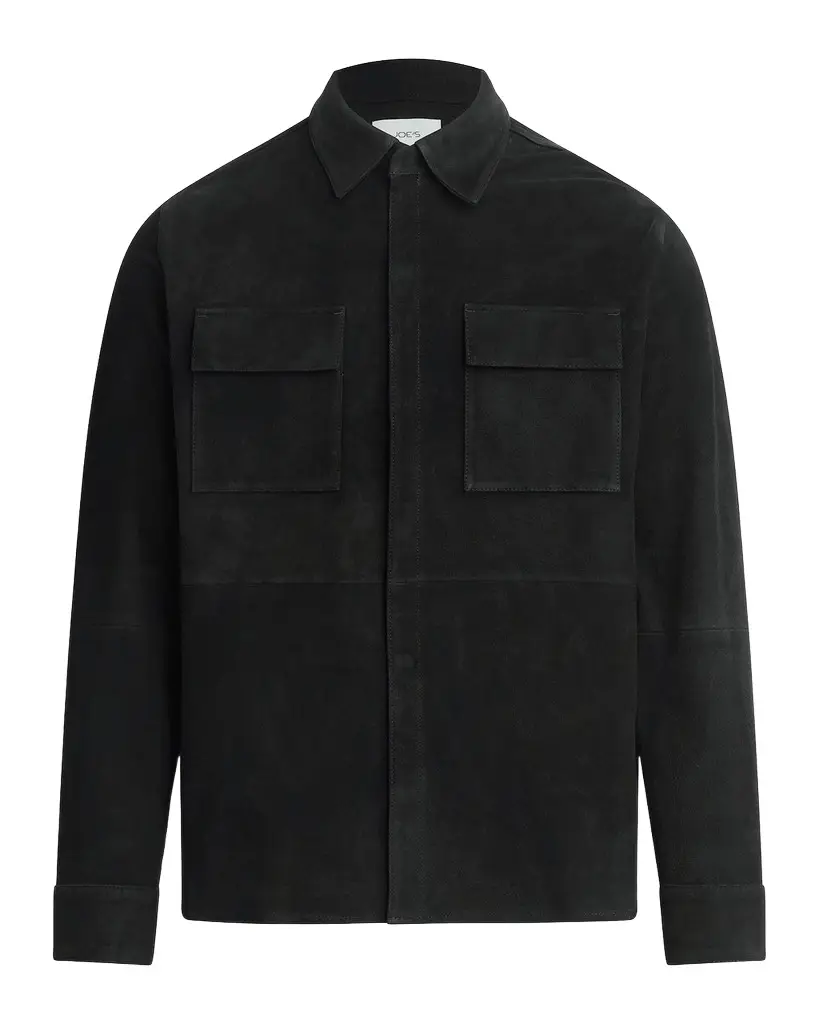 Joe's Jeans Men's Suede Shirt Jacket