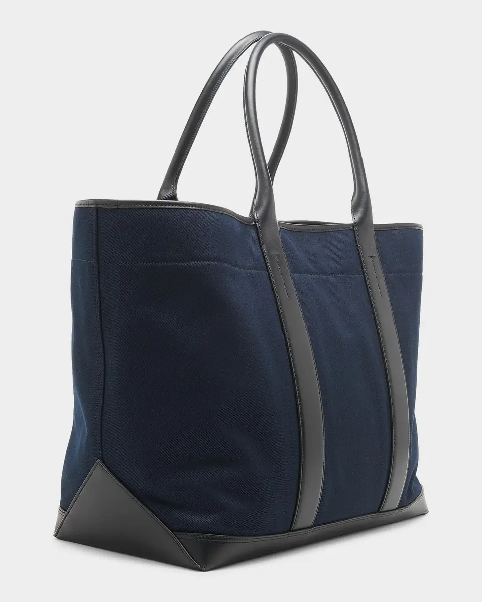 Tom Ford Large Canvas & Leather Tote Bag | Thumbnail 3