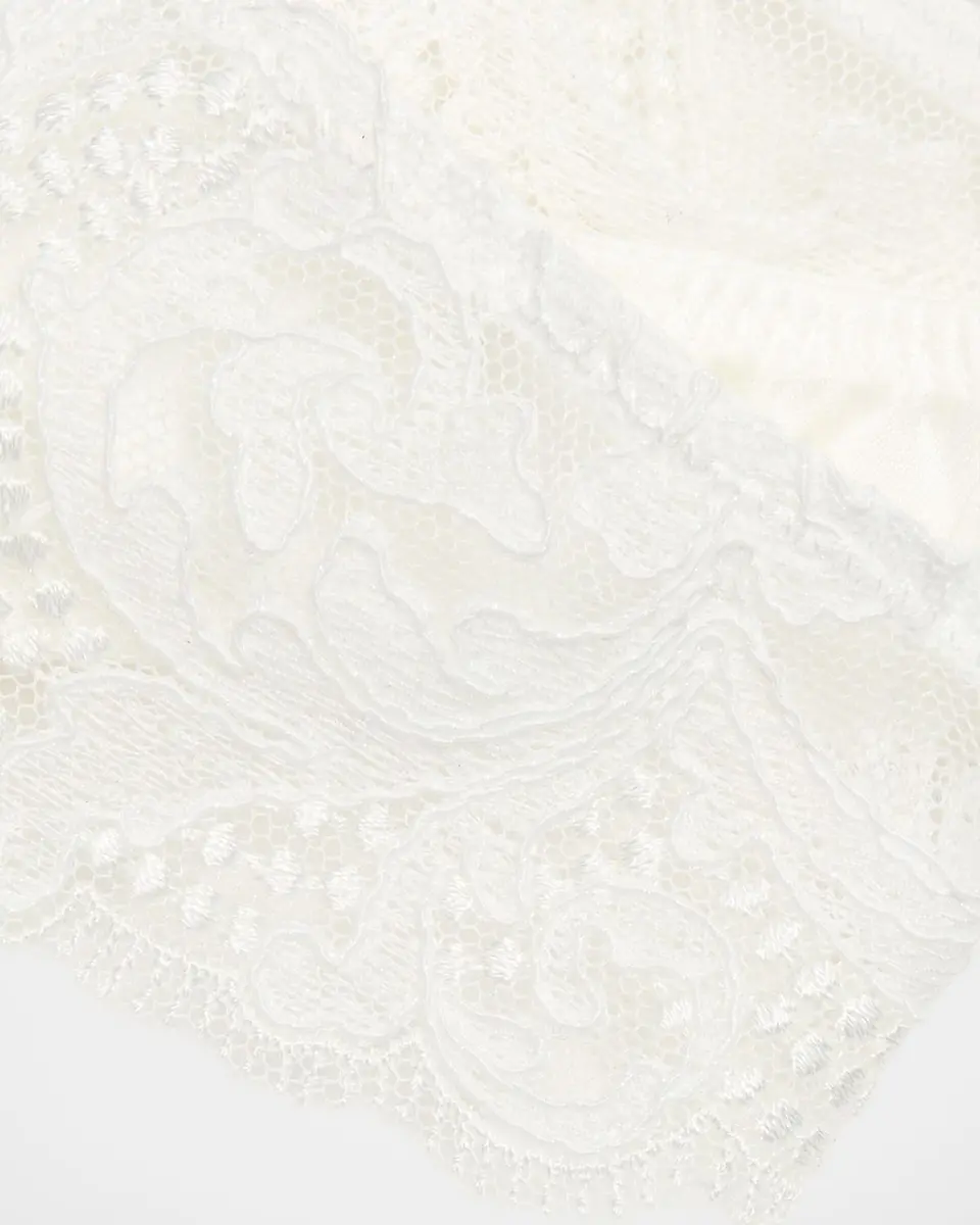 Kiki de Montparnasse Voltaire Silk & Lace Thong | Thumbnail 6