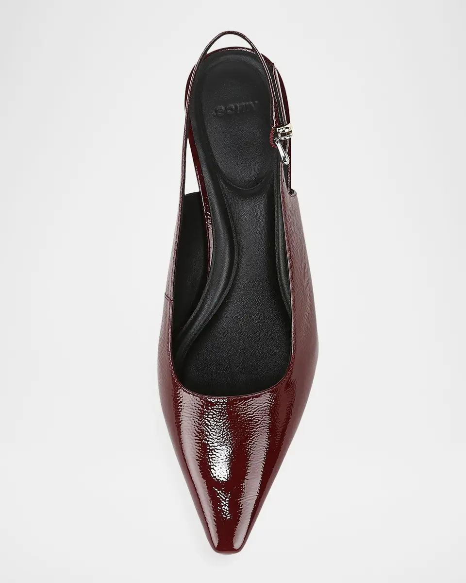 Vince 45mm Sabra Patent Leather Slingback Pumps | Thumbnail 4 Vince 45mm Sabra Patent Leather Slingback Pumps | Thumbnail 4